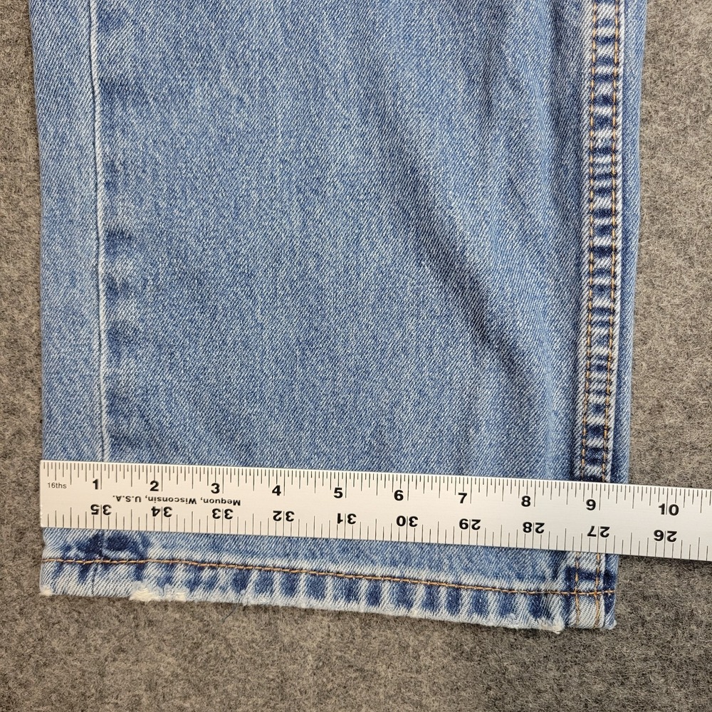 Levis 559 Jeans Mens 40x32 Blue Denim Faded Red Tab Straight Leg Streetwear - Picture 10 of 14